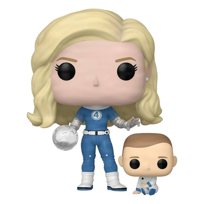 Funko Pop! Fantastic 4: First Steps - Invisible Woman and Franklin #1514