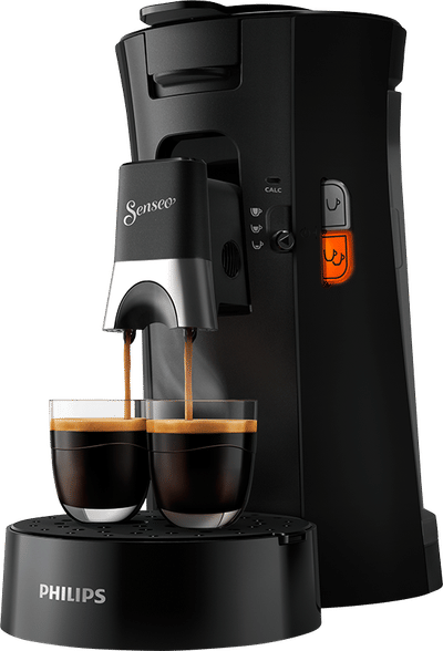 Philips Senseo Select CSA230/60 Koffiepadmachine - Diepzwart