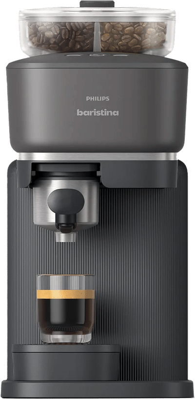 Philips Baristina met Bean swap - BAR320/60 - Espressomachine - Pistonmachine - Zwart