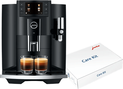 JURA E8 Piano Black (EC) + Onderhoudspakket