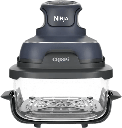 Ninja CRISPi 4-in-1 compacte glazen airfryer - Blauw - FN101EUGY