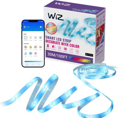 WiZ RGB Lightstrip - Gekleurd Licht - 30 meter