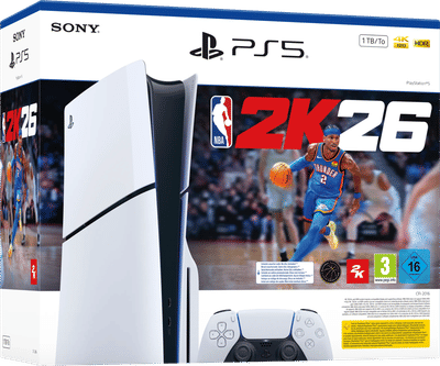 PlayStation 5 Disc Edition (SLIM VERSION) + NBA 2K26 Bundle PlayStation 5