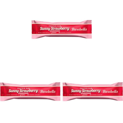 Barebells Protein bar sunny strawberry 3-pack no_ah_productcategory 3 stuks