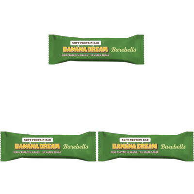 Barebells Soft protein bar banana dream 3-pack no_ah_productcategory 3 stuks