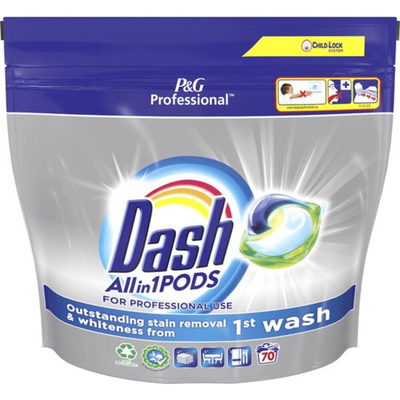 Dash Professional wascapsules gekleurde was - 140 wasbeurten