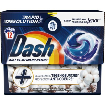 Dash  wascapsules gekleurde was - 48 wasbeurten