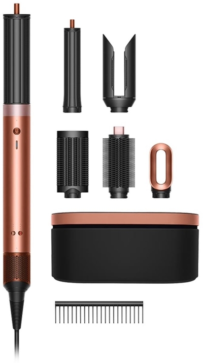 Dyson Airwrap Co-anda 2x Straight & Wavy - Amber Silk / Pink Champagne