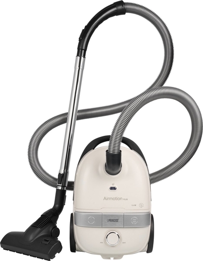 Princess Airmotion Plus Stofzuiger 336080 - Met zak - Volume: 4L - 700 W - HEPA Filtersysteem - 6M lange snoer