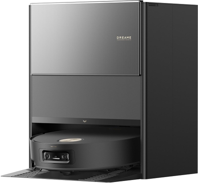 Aqua 10 Ultra Roller Complete Black – Robotstofzuiger met dweilfunctie – 30.000Pa Zuigkracht – AquaRoll™ & ThermoHub™ 100°C zelfreiniging – Tapijtveilig & slim Omnesight™ 2.0 navigatie – Voor harde vloeren & drempels