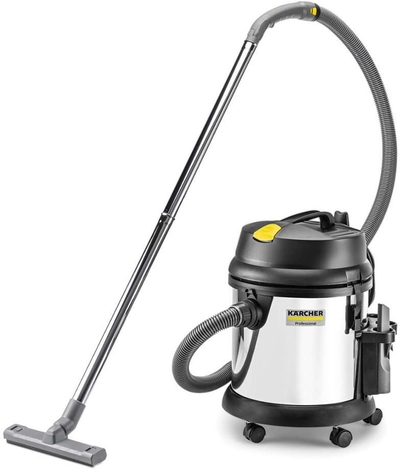 Kärcher NT 27/1 Professional Nat/Droog stofzuiger - 1380 W - 27 liter - RVS reservoir - PES-Patroonfilter