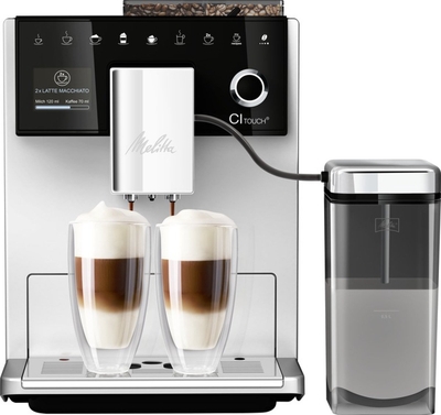 Melitta CI Touch volautomatische Espressomachine 630-111 zilver
