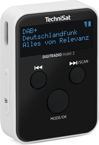 TechniSat DIGITRADIO mobil 2 - draagbare DAB+ en FM radio