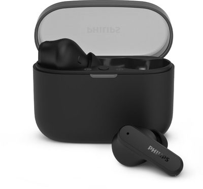 PHILIPS TAT2000 - In-ear oordopjes - 32 uur afspeeltijd - 4 mic technologie - multipoint - IPX4 - Microsoft Swiftpair - aanraakbediening - App control - Zwart
