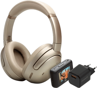 JBL Tour One M3 Smart Goud TX + BlueBuilt Quick Charge Oplader