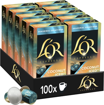 L'OR Coconut Iced Koffiecups - 10 x 10 capsules