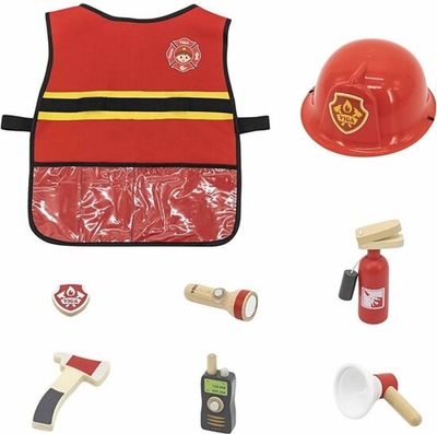 Viga Toys® - Brandweerman rollenspel set
