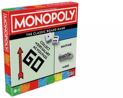 Hasbro bordspel Monopoly Classic - familiespel - educatief speelgoed.