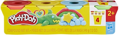 Play-Doh 4-pack Klassieke kleuren, potjes met 85 gram, knutselen voor kinderen van 2+