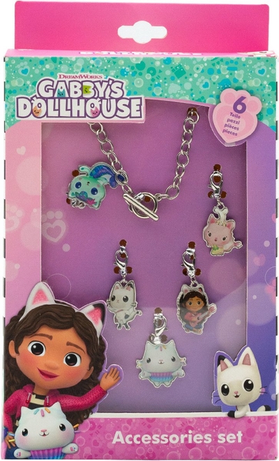 Canenco Gabby's Poppenhuis armband met bedeltjes - kindersieraad.