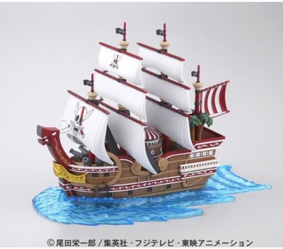 Bandai One Piece Grote Schip Collectie Rode Kracht Veelkleurig