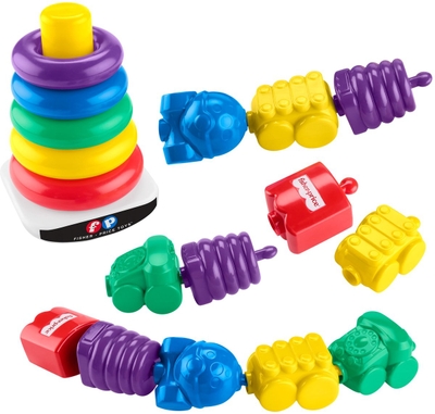 Fisher-Price Stapeltoren en Klikkralen Set