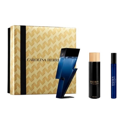 Carolina Herrera Bad Boy Cobalt Gift Set