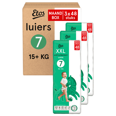 Etos Soft & Protect  luiers maat 7 - 144 stuks
