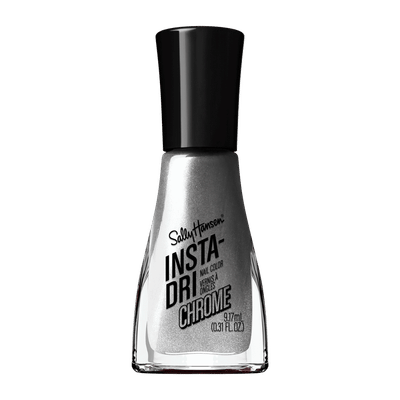 Sally Hansen Insta-Dri Chrome Nagellak - Zilver - 126 Steel the Show