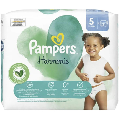 Pampers Harmonie  luiers maat 5 - 62 stuks