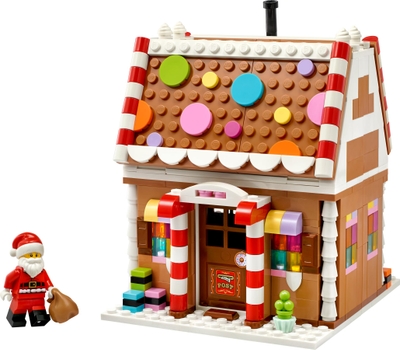 LEGO Winters peperkoekhuisje