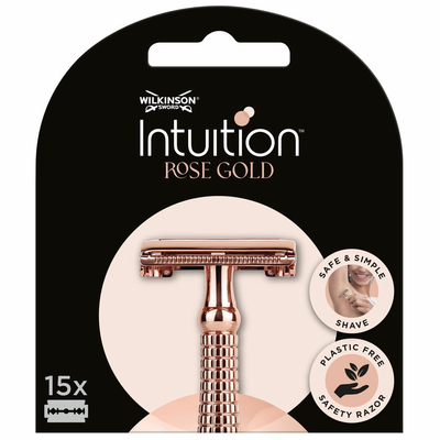 Wilkinson Intuition Rose Gold scheermesjes - 45 stuks