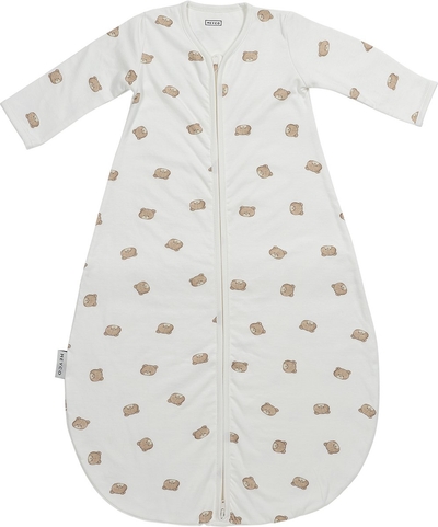Meyco baby slaapzak Bear offwhite/bruin
