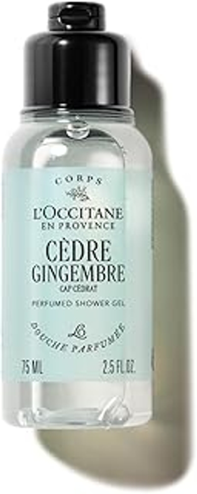 L'OCCITANE – Douchegel Cèdre Gingembre voorheen Cap Cédrat – 75 ml – Gemaakt in Frankrijk