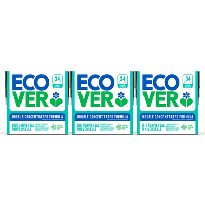 Ecover  wascapsules witte was - 102 wasbeurten