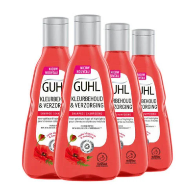 Guhl Kleurbehoud & Verzorging shampoo - 4 x 250 ml