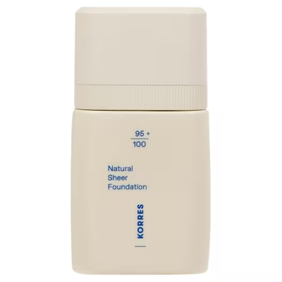 Korres Foundation Natural Sheer Dames 30 ml