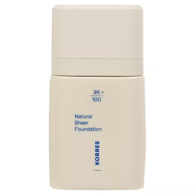 Korres Foundation Natural Sheer Dames 30 ml