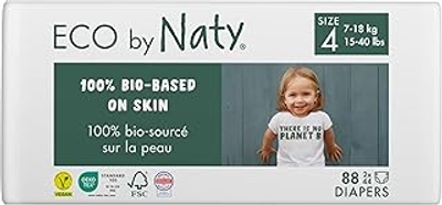 Eco by Naty  luiers maat 4 - 88 stuks