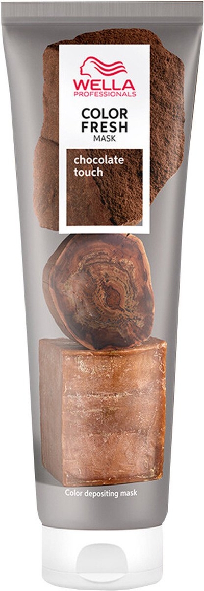 Wella Professionals Color Fresh Mask Chocolate Touch - 150ml - Kleurmasker - Haarmasker