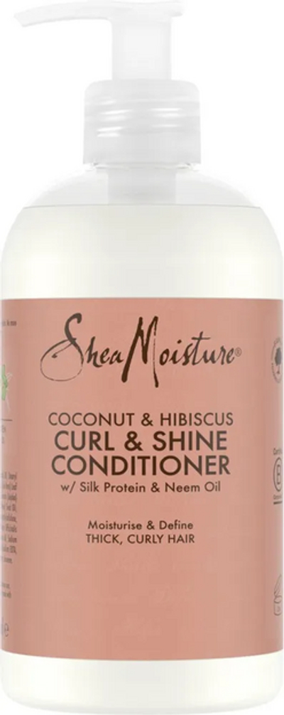 Shea Moisture Coconut & Hibiscus - Conditioner Curl & Shine - 384 ml