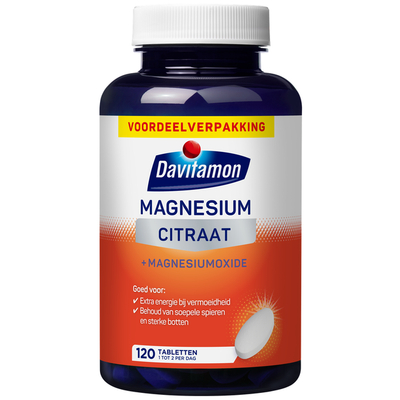 Davitamon Magnesium Citraat Tabletten 120TB