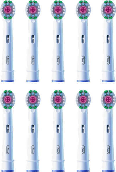 Oral-B 3D White  opzetborstels - 10 stuks