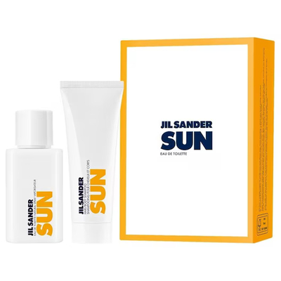 Jil Sander Sun geschenkset - eau de toilette 75 ml + hair & body shampoo 75 ml
