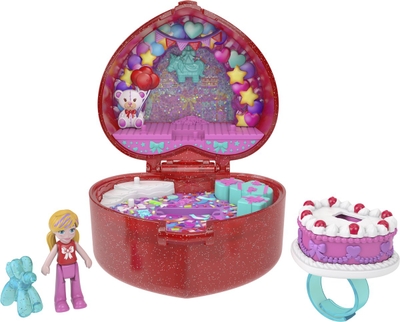 Polly Pocket Mattel Jubileum Ring Box – Compacte Speelfigurenset