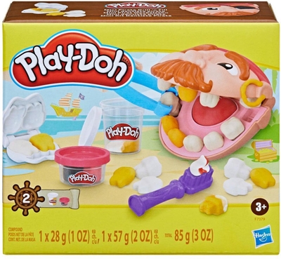 Play-Doh Mini Piraat Drill 'n Fill Tandarts Speelgoed, peuterspeelbaar speelgoed vanaf 3 jaar