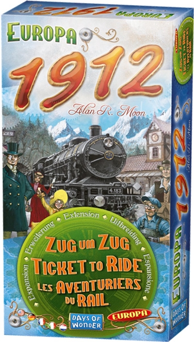 Days of Wonder - Ticket to Ride Europa 1912 - Uitbreiding voor Europe - Bordspel