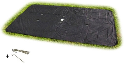 EXIT groundlevel trampoline afdekhoes rechthoekig 214x305cm