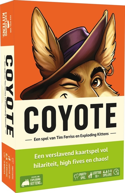 Exploding Kittens Coyote – Exploding Kittens | Razendsnel Partykaartspel