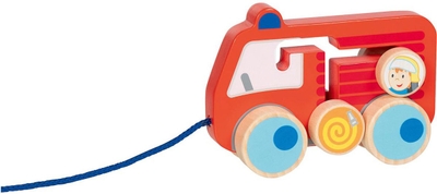 Goki Houten Trekfiguur brandweer 112